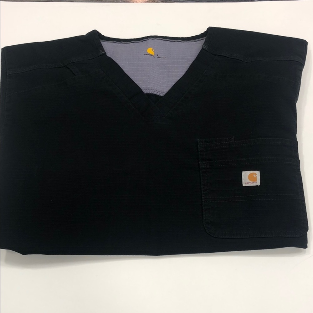Carhartt Black Scrub Top